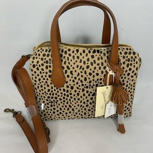 Animal print purse